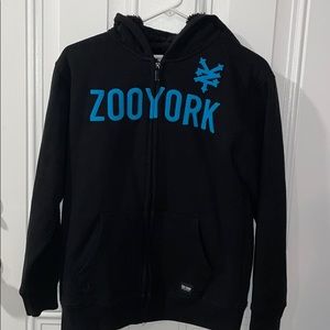 Zoo York kids hooded zip up sweatshirt